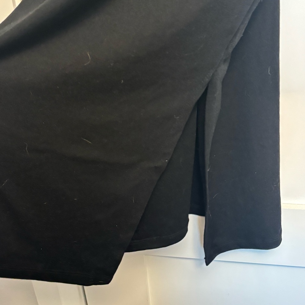 Crescent Black Strapless Cut-Out Bodycon Midi Dress - Size L - Picture 5 of 7